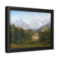 Bierstadt, Albert - The Rocky Mountains, Lander’s Peak (1863) - Matte Canvas, Framed