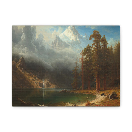 Bierstadt, Albert - Mount Corcoran (1877)- Canvas Block, unframed