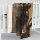 Courbet, Gustave - The Painter’s Studio (1855) - Sherpa Fleece Blanket