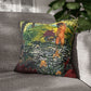 Ranson, Paul - The Lotus Bather (1906) - Suede Square Pillowcase