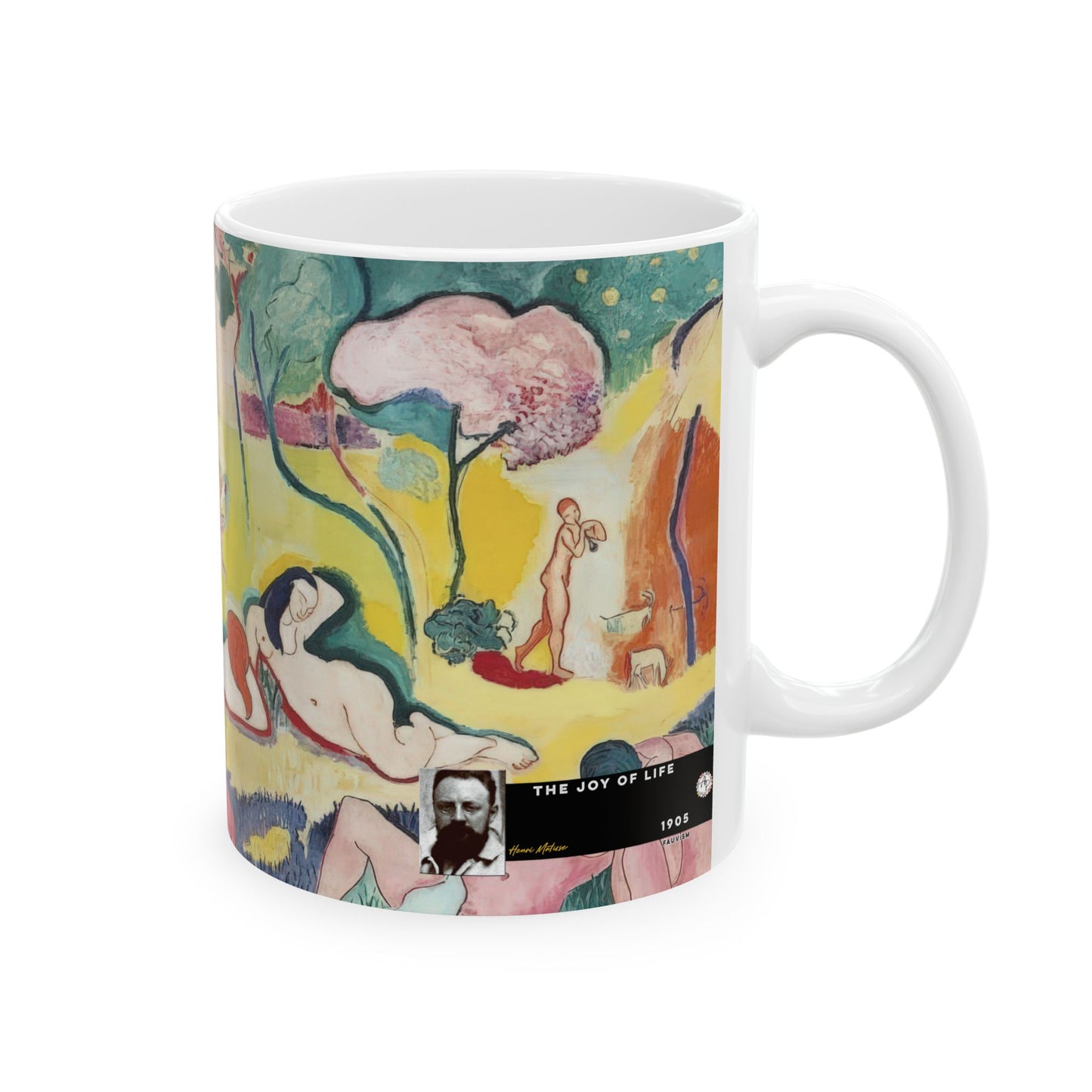 Matisse, Henri - The Joy of Life (1905) - Ceramic Mug