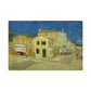 Van Gogh, Vincent - The Yellow House (1888)- Canvas Block, unframed