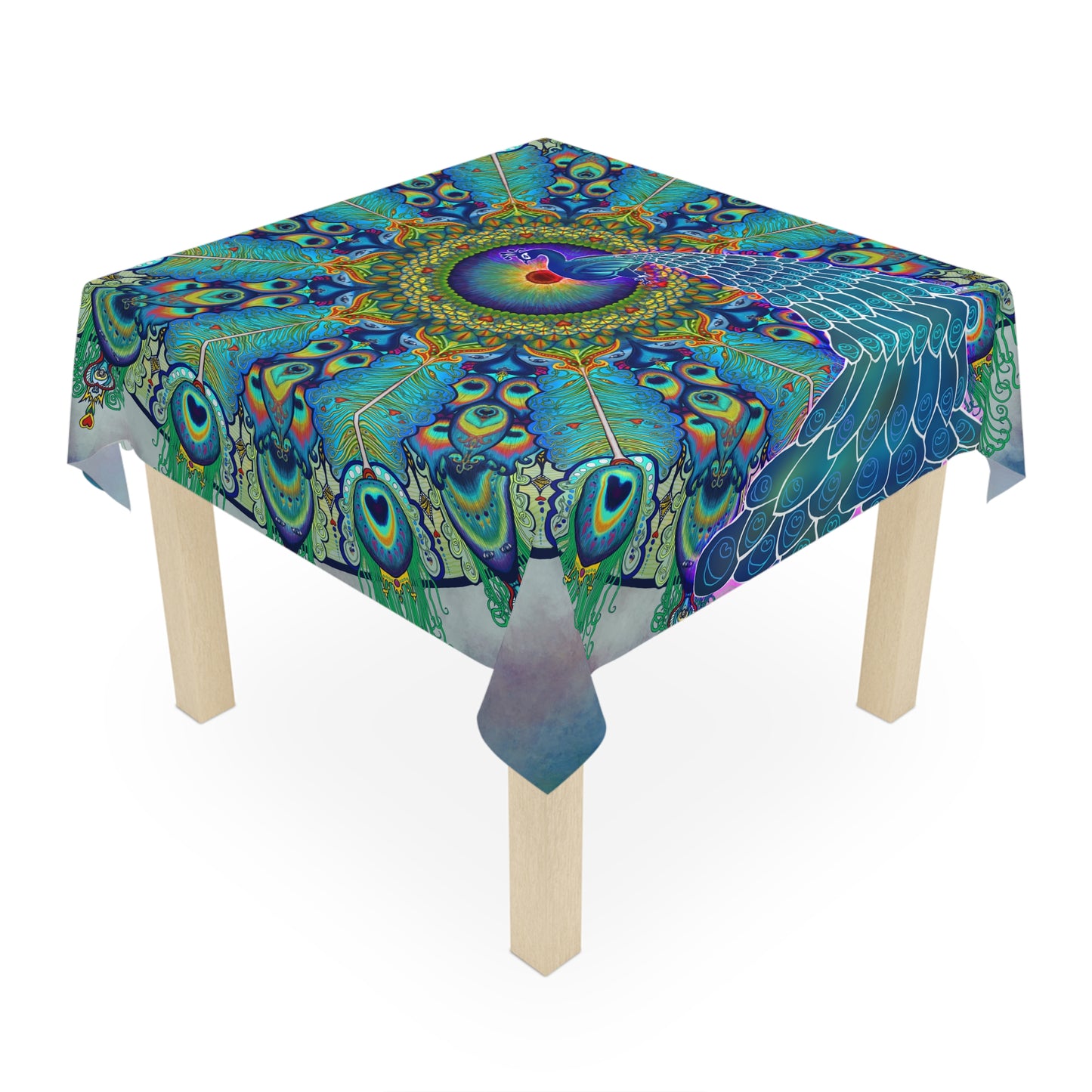 Melek Taus Mandala - Tablecloth