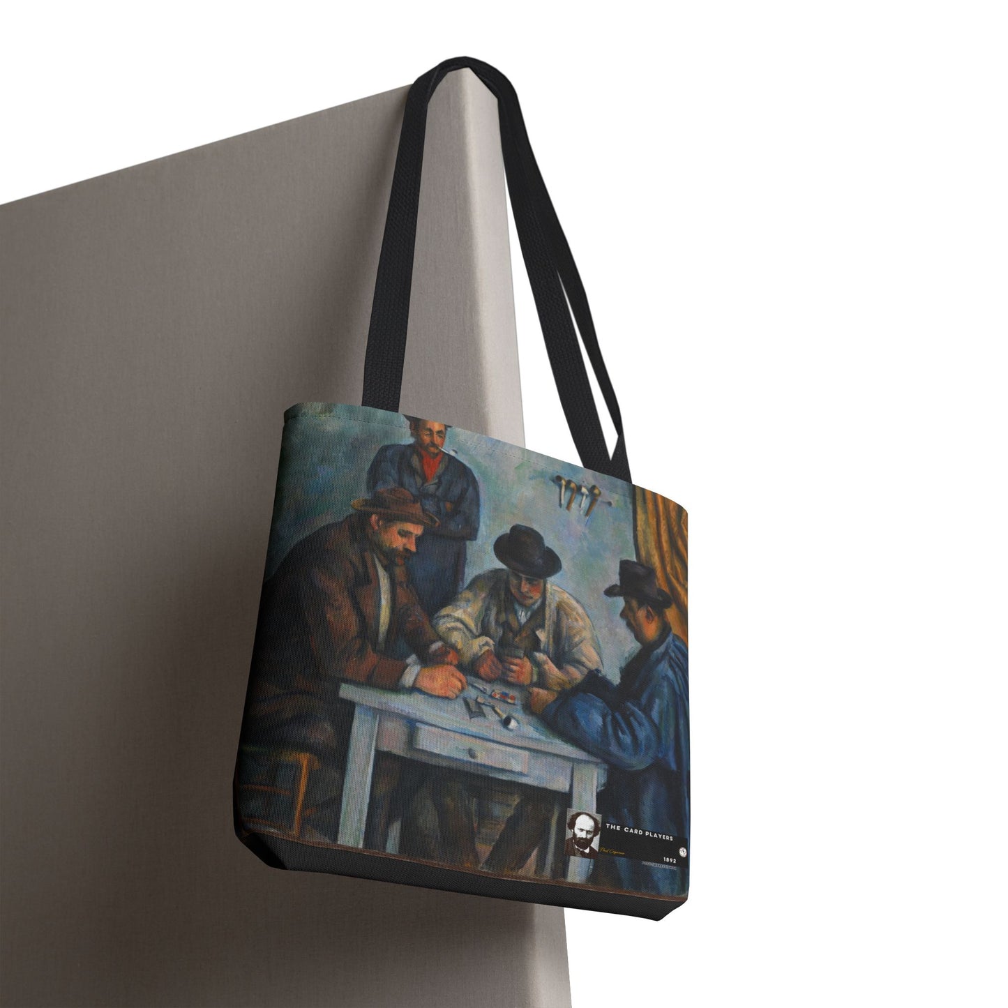 Cézanne, Paul - The Card Players (1892) - Tote Bag