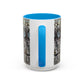 Pacio, Adam - Memento Mori Mandala - Colorful Accent Mugs