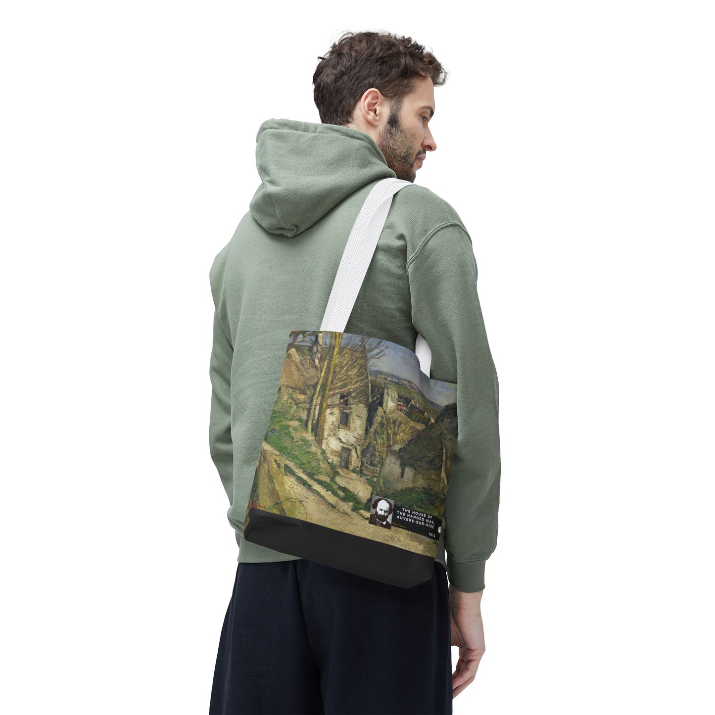 Cézanne, Paul - The House of the Hanged Man, Auvers-sur-Oise (1874) - Tote Bag