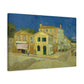 Van Gogh, Vincent - The Yellow House (1888)- Canvas Block, unframed