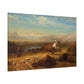 Bierstadt, Albert - The Last of the Buffalo  (1888) - Canvas Block, unframed