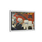 Gauguin, Paul - Vision of the Sermon (Jacob Wrestling with the Angel) (1888) - Matte Canvas, Framed