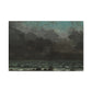 Courbet, Gustave - The Sea (1865) - Canvas Block, unframed