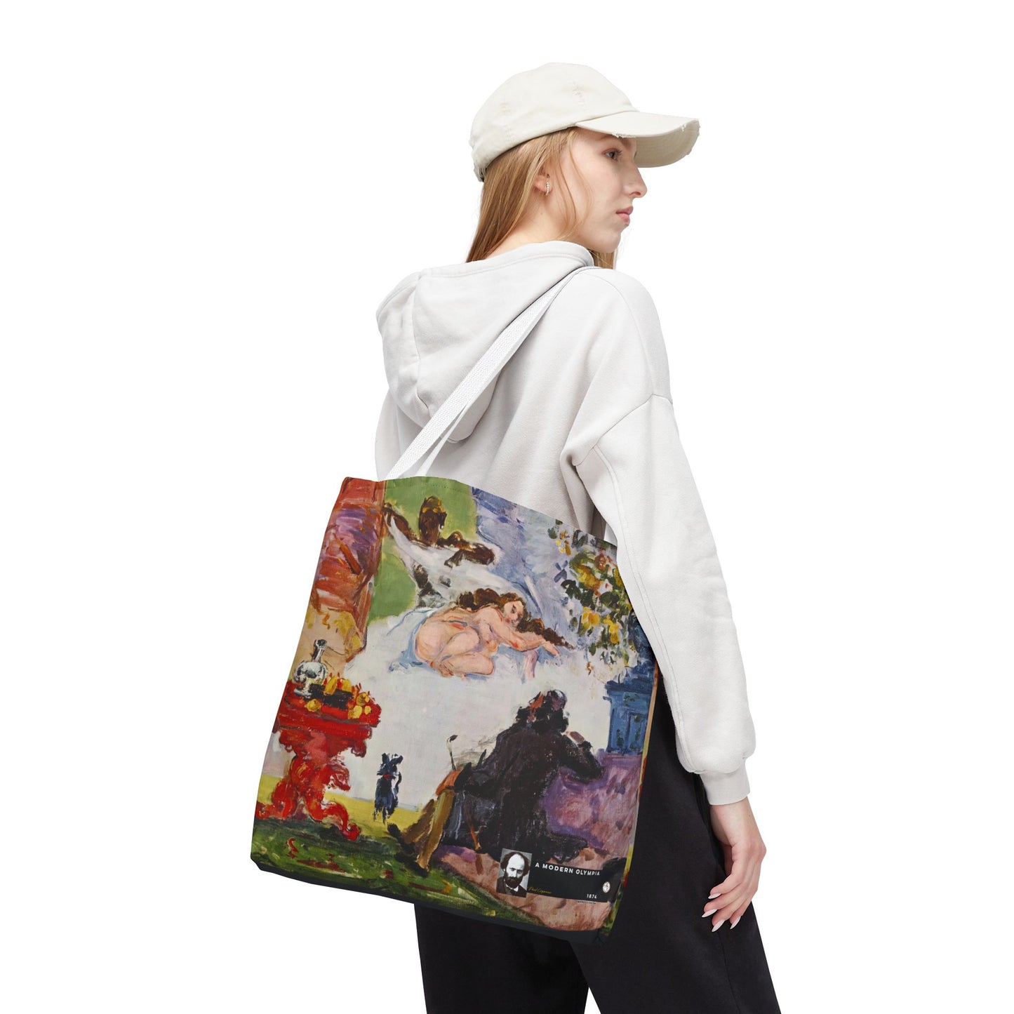 Cézanne, Paul - A Modern Olympia (1874) - Tote Bag