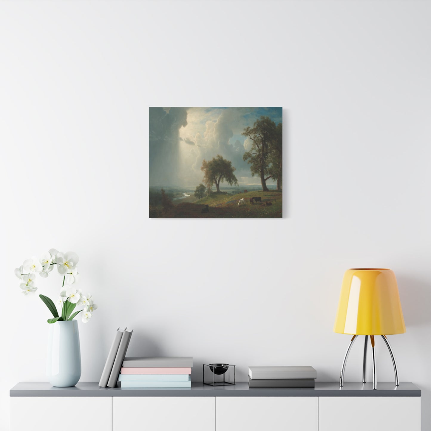 Bierstadt, Albert - California Spring (1875) - Canvas Block, unframed
