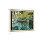 Monet, Claude - La Grenouillere (1869) - Matte Canvas, Framed