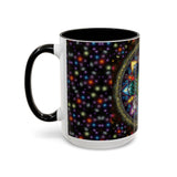 Mystic Jewel Mandala - Colorful Accent Mugs