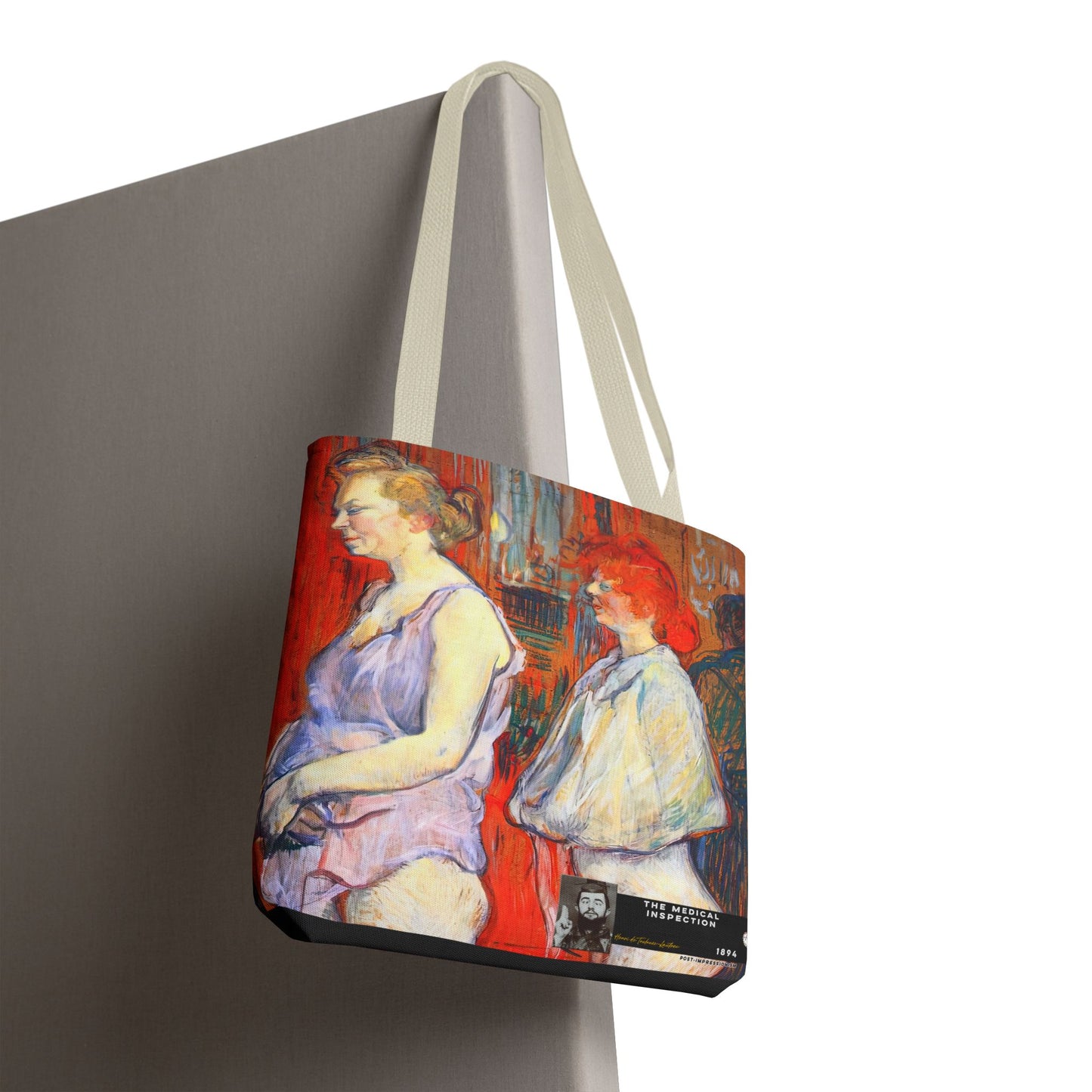 Toulouse-Lautrec, Henri - The Medical Inspection (1894) - Tote Bag