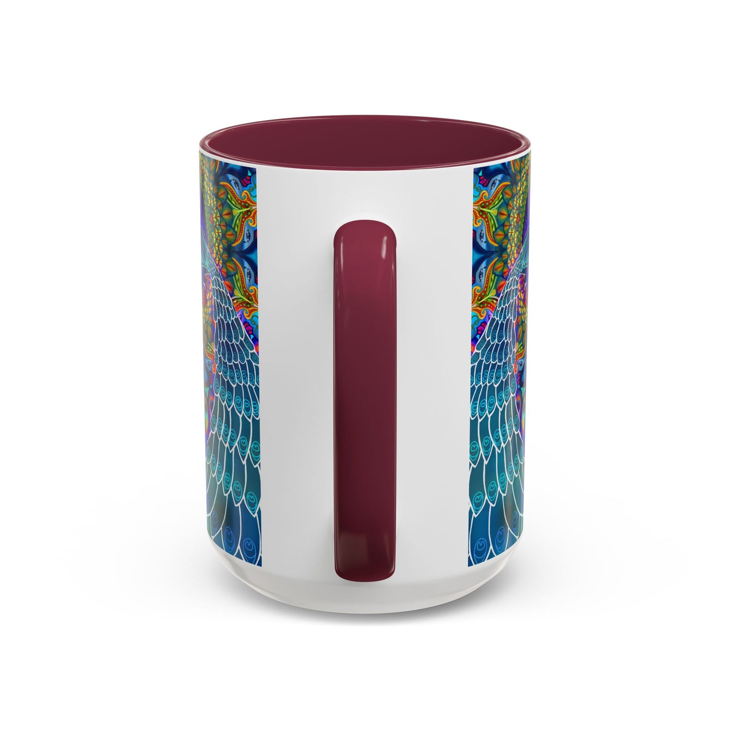 Pacio, Adam - Melek Taus Mandala - Colorful Accent Mugs