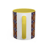 Solar Disc Mandala - Colorful Accent Mugs