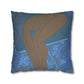 Ranson, Paul - The Blue Bather (1891) - Suede Square Pillowcase