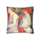 Toulouse-Lautrec, Henri - The Medical Inspection (1894) - Suede Square Pillowcase