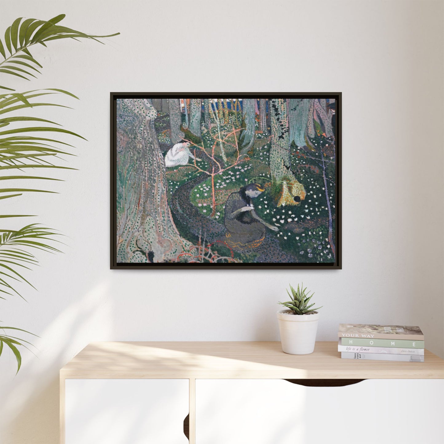 Denis, Maurice - April (1892) - Matte Canvas, Framed