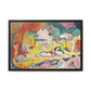 Matisse, Henri - The Joy of Life (1905) - Matte Canvas, Framed