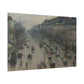 Pissarro, Camille - Boulevard Montmartre, Winter Morning (1897) - Canvas Block, unframed