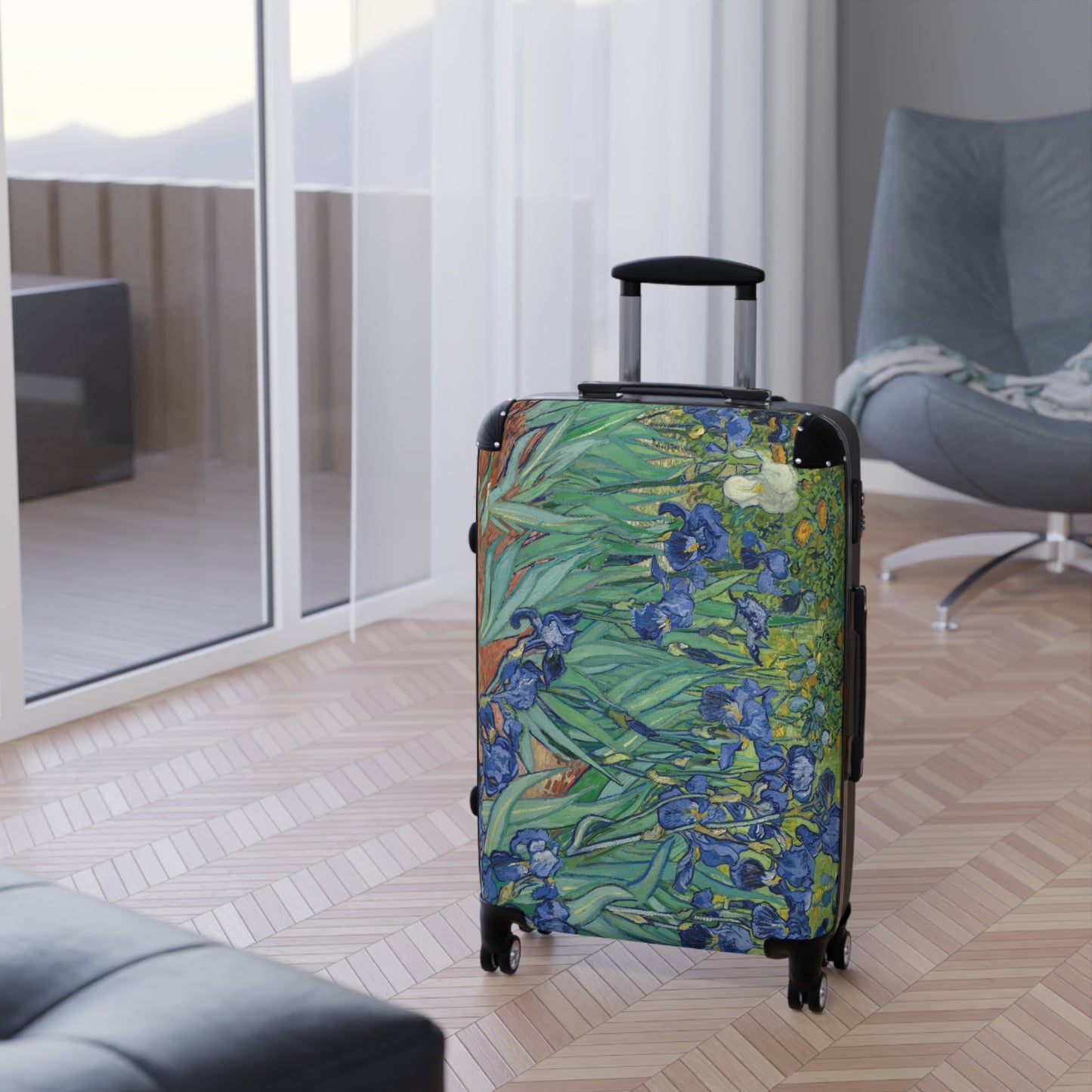 Van Gogh, Vincent - Irises (1889) - Suitcase