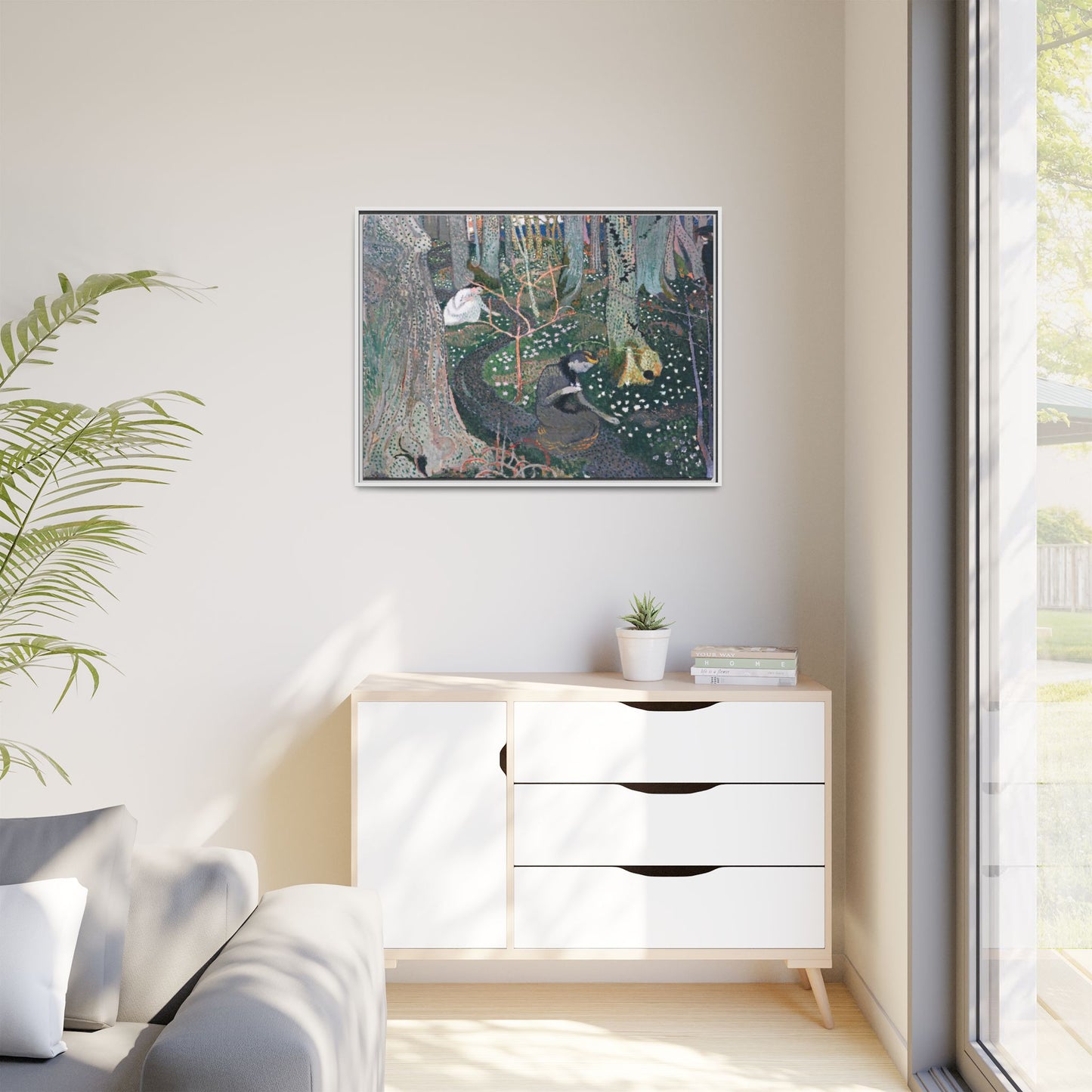 Denis, Maurice - April (1892) - Matte Canvas, Framed