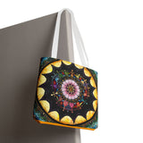 Obsidian Grandmothers Mandala - Tote Bag