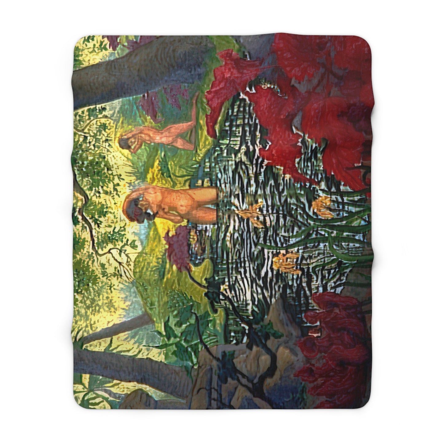Ranson, Paul - The Lotus Bather (1906) - Sherpa Fleece Blanket