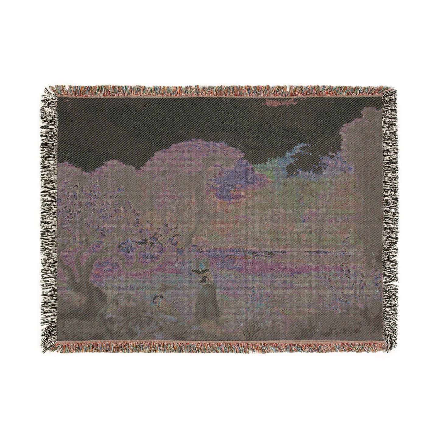 Ranson, Paul - Picking Flowers (1890) - Woven Blanket