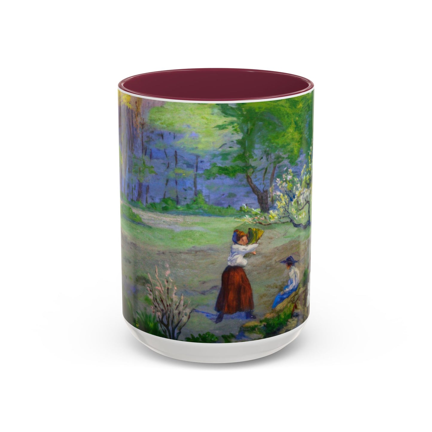Ranson, Paul - Picking Flowers (1890) - Colorful Accent Mugs