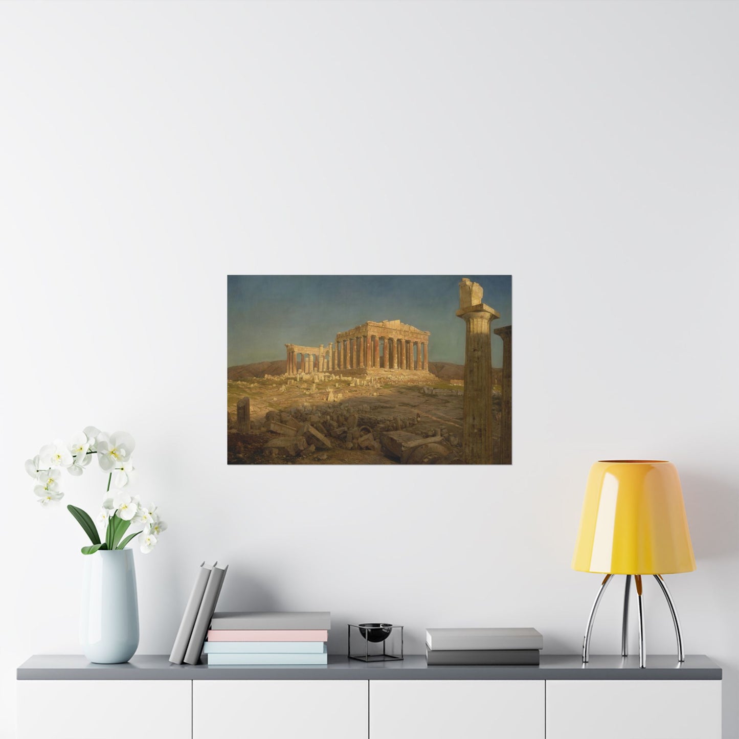 Church, Frederic Edwin - The Parthenon  (1871) - Satin Posters
