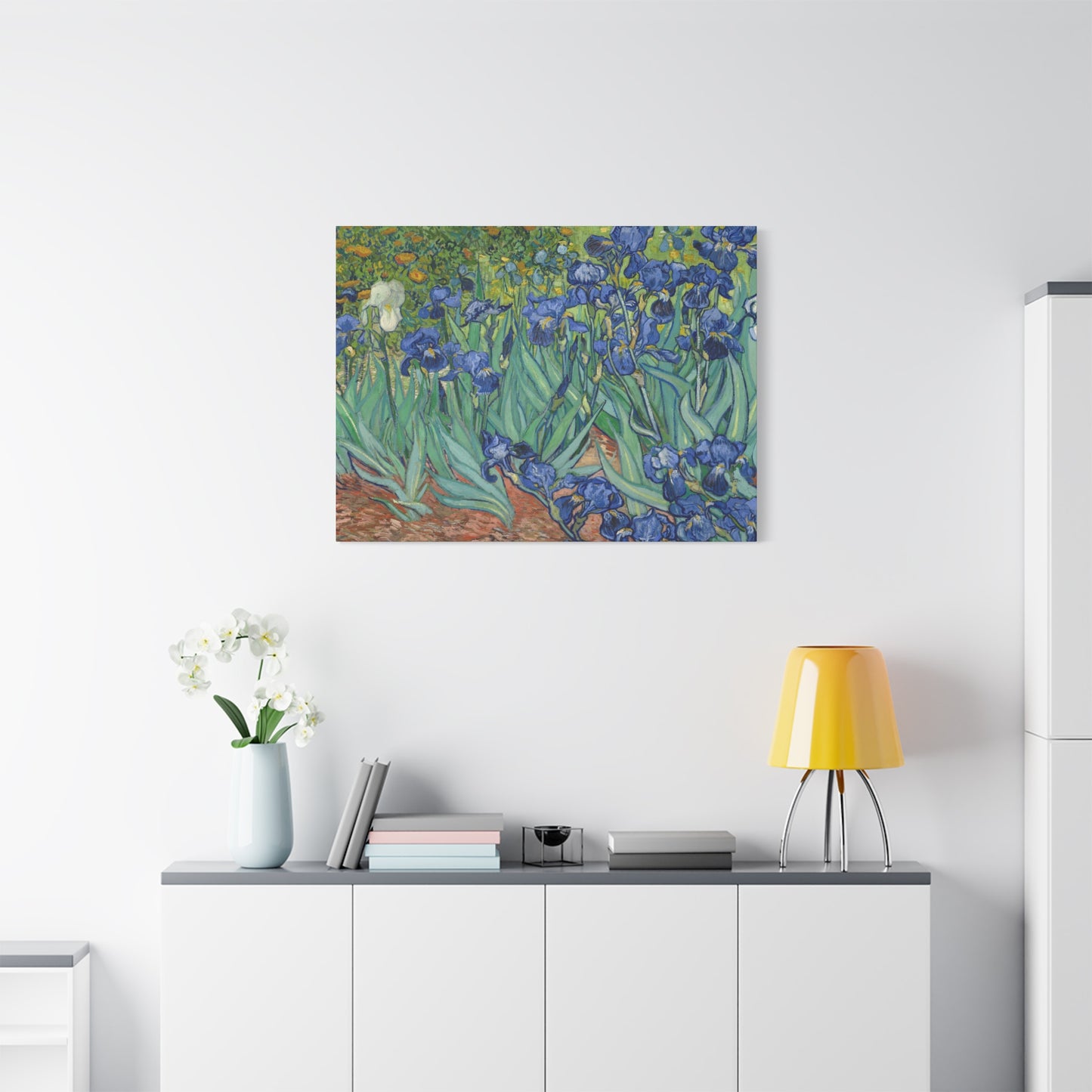Van Gogh, Vincent - Irises (1889) - Canvas Block, unframed