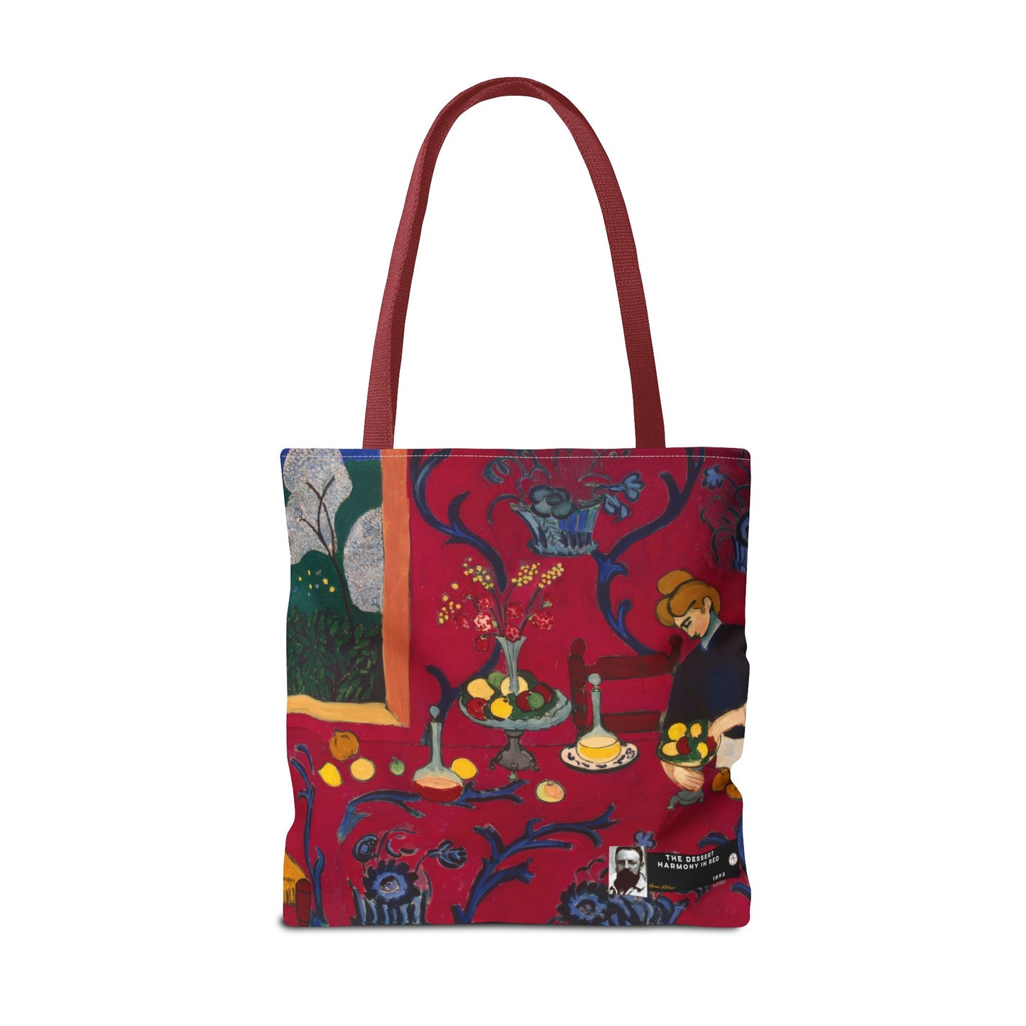 Matisse, Henri - The Dessert Harmony in Red (1908)- Tote Bag