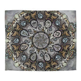 Memento Mori Mandala - Microfiber Duvet Cover