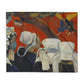 Gauguin, Paul - Vision of the Sermon (Jacob Wrestling with the Angel) (1888) - Arctic Fleece Blanket