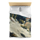 Cézanne, Paul - L’Estaque, Melting Snow (1870) - Microfiber Duvet Cover