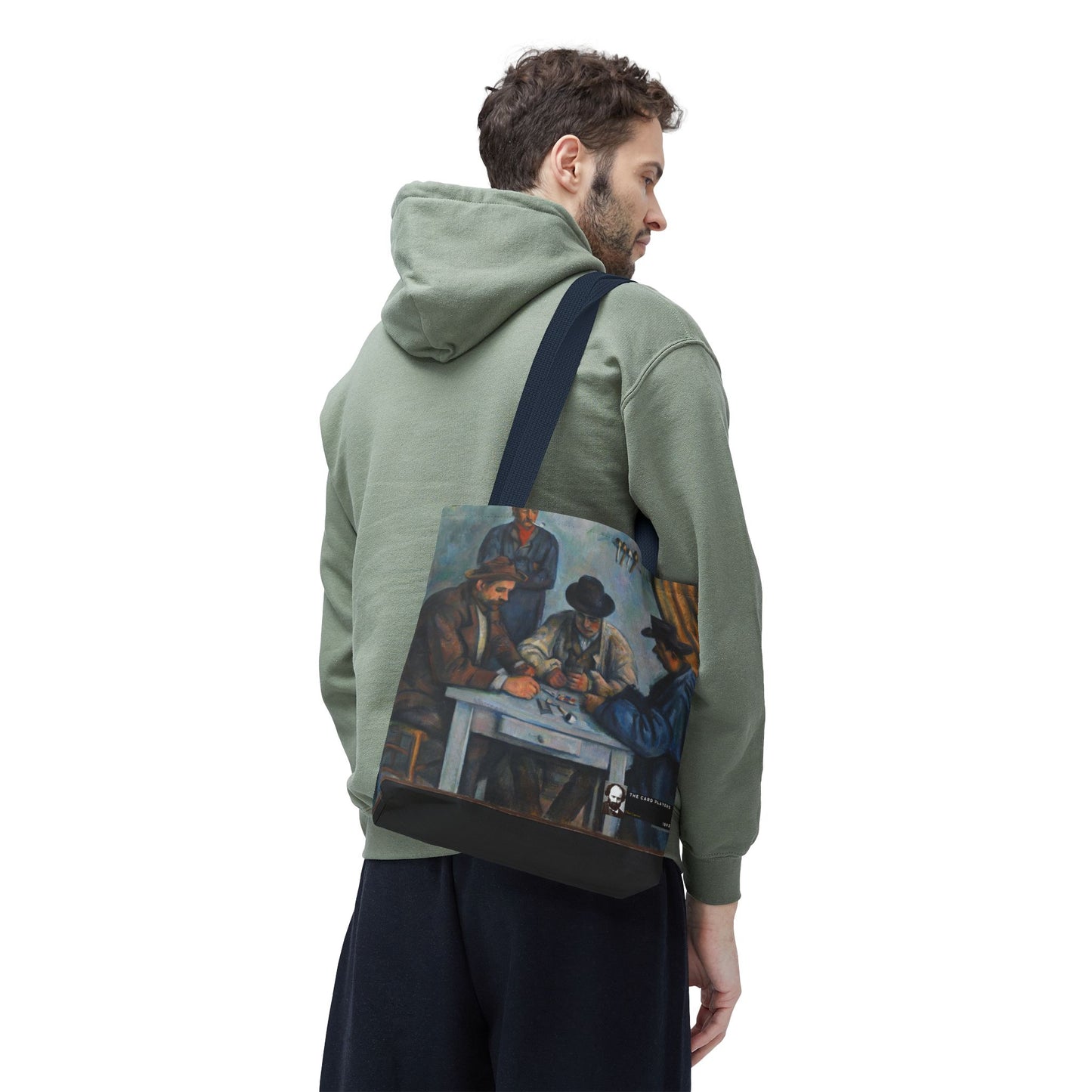 Cézanne, Paul - The Card Players (1892) - Tote Bag