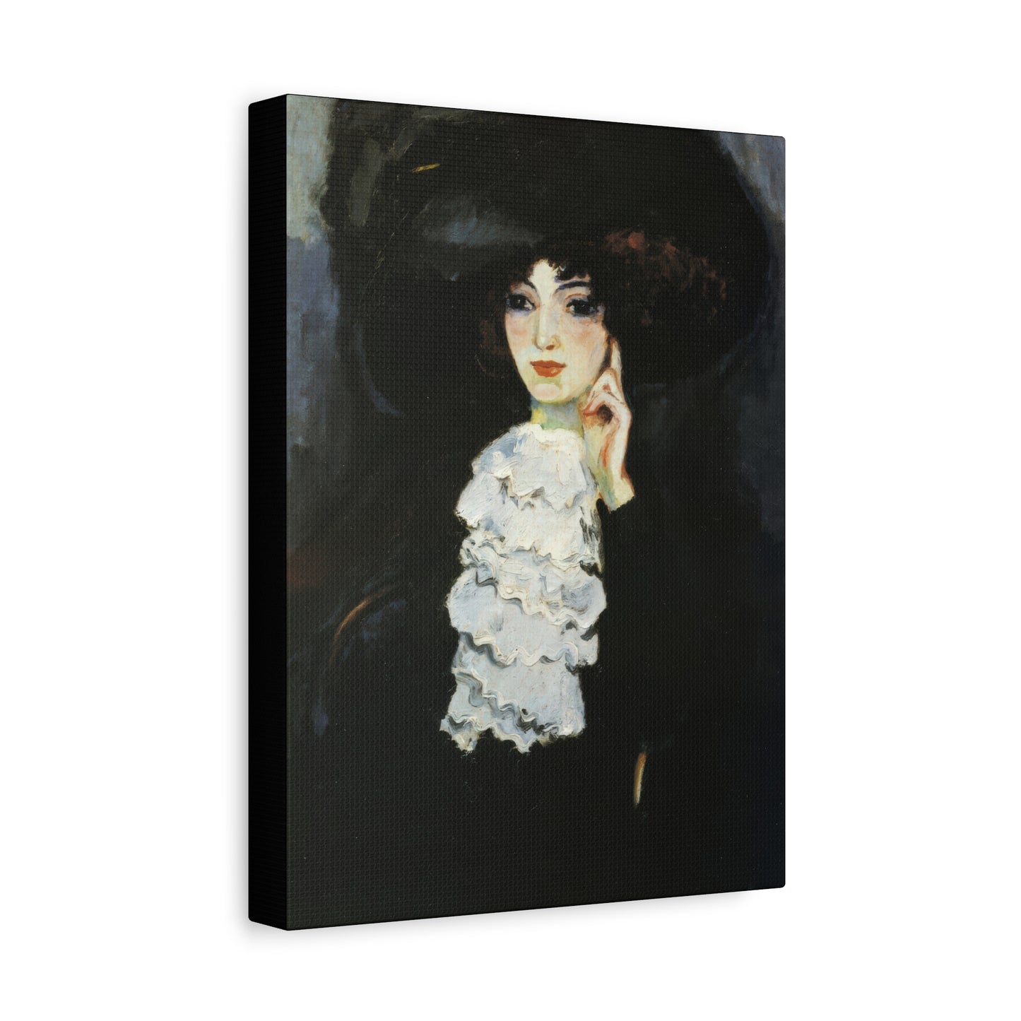 Van Dongen, Kees - Woman with Frill (1905) - Canvas Block, unframed