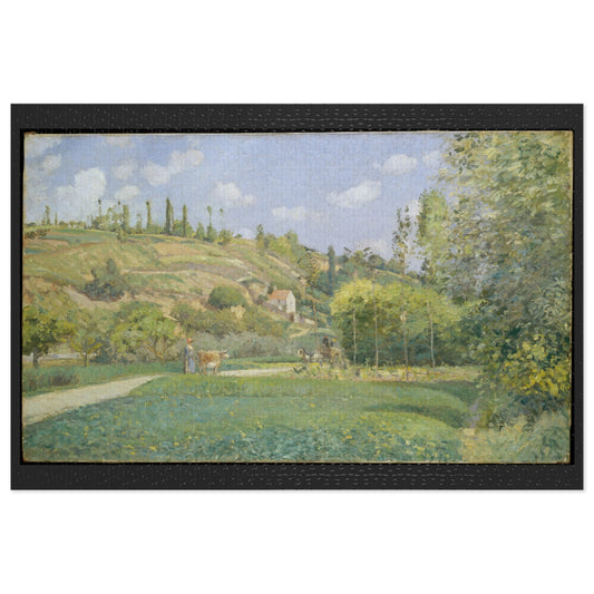 Pissarro's "A Cowherd at Valhermeil, Auvers-sur-Oise" - 1000pc Jigsaw Puzzle