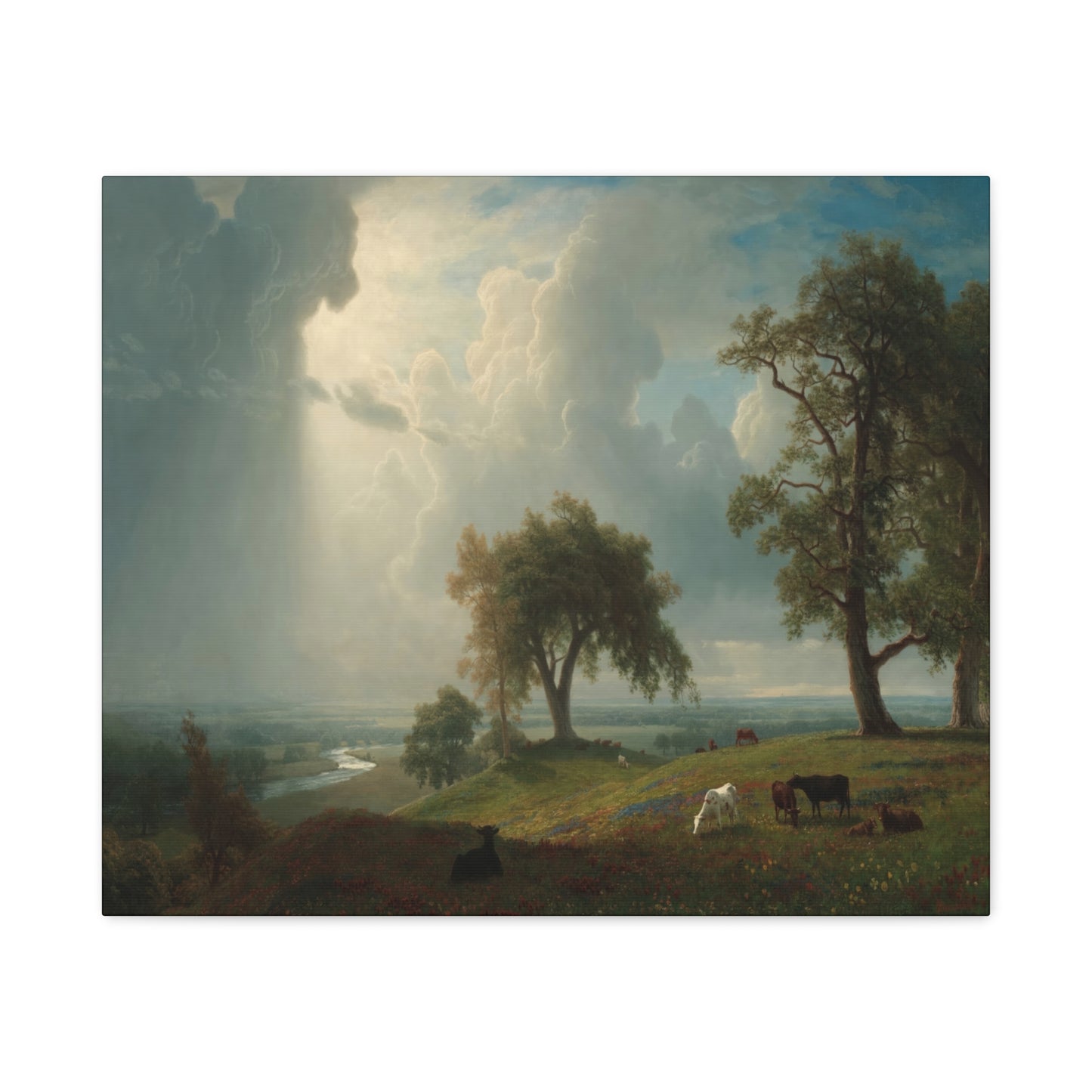 Bierstadt, Albert - California Spring (1875) - Canvas Block, unframed
