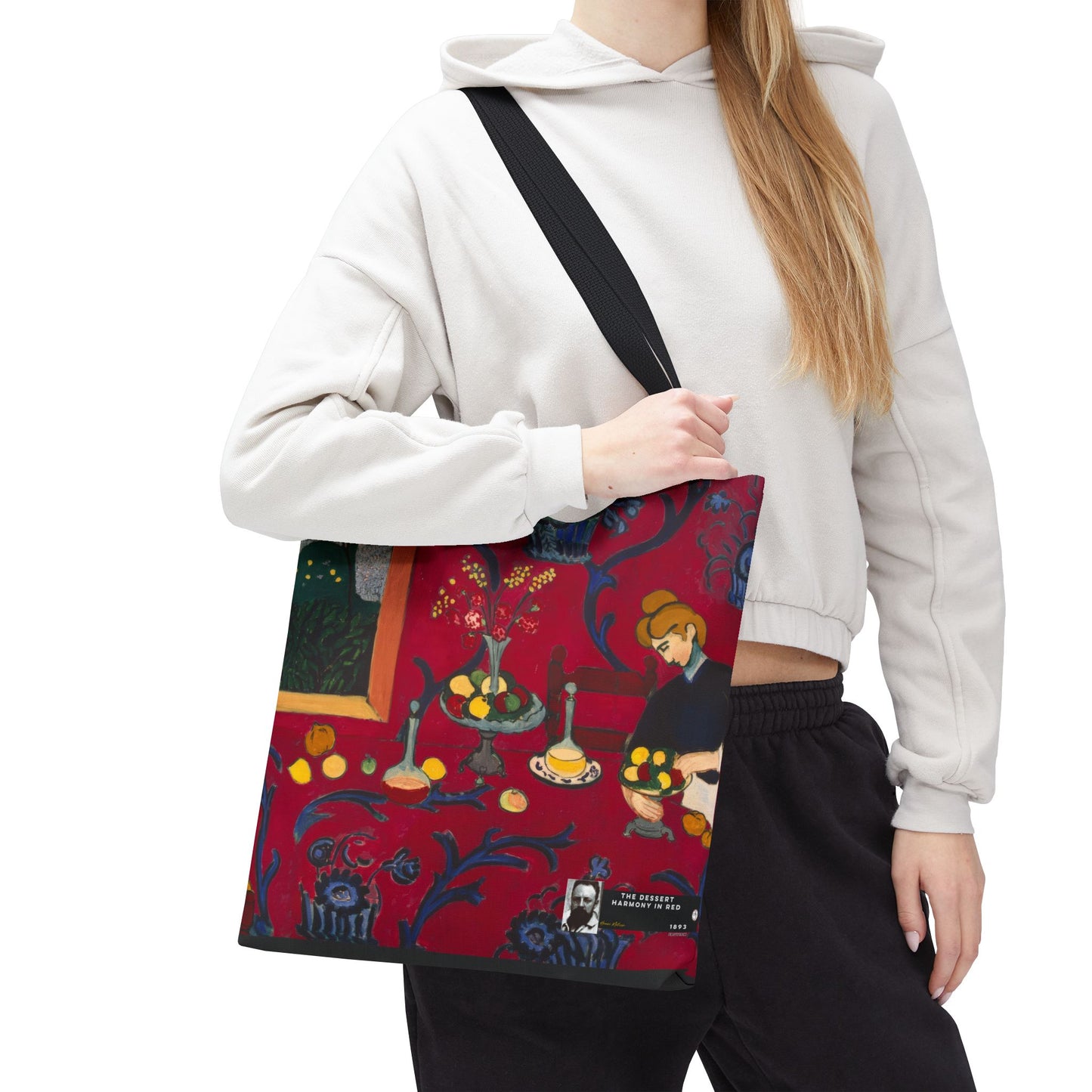 Matisse, Henri - The Dessert Harmony in Red (1908)- Tote Bag