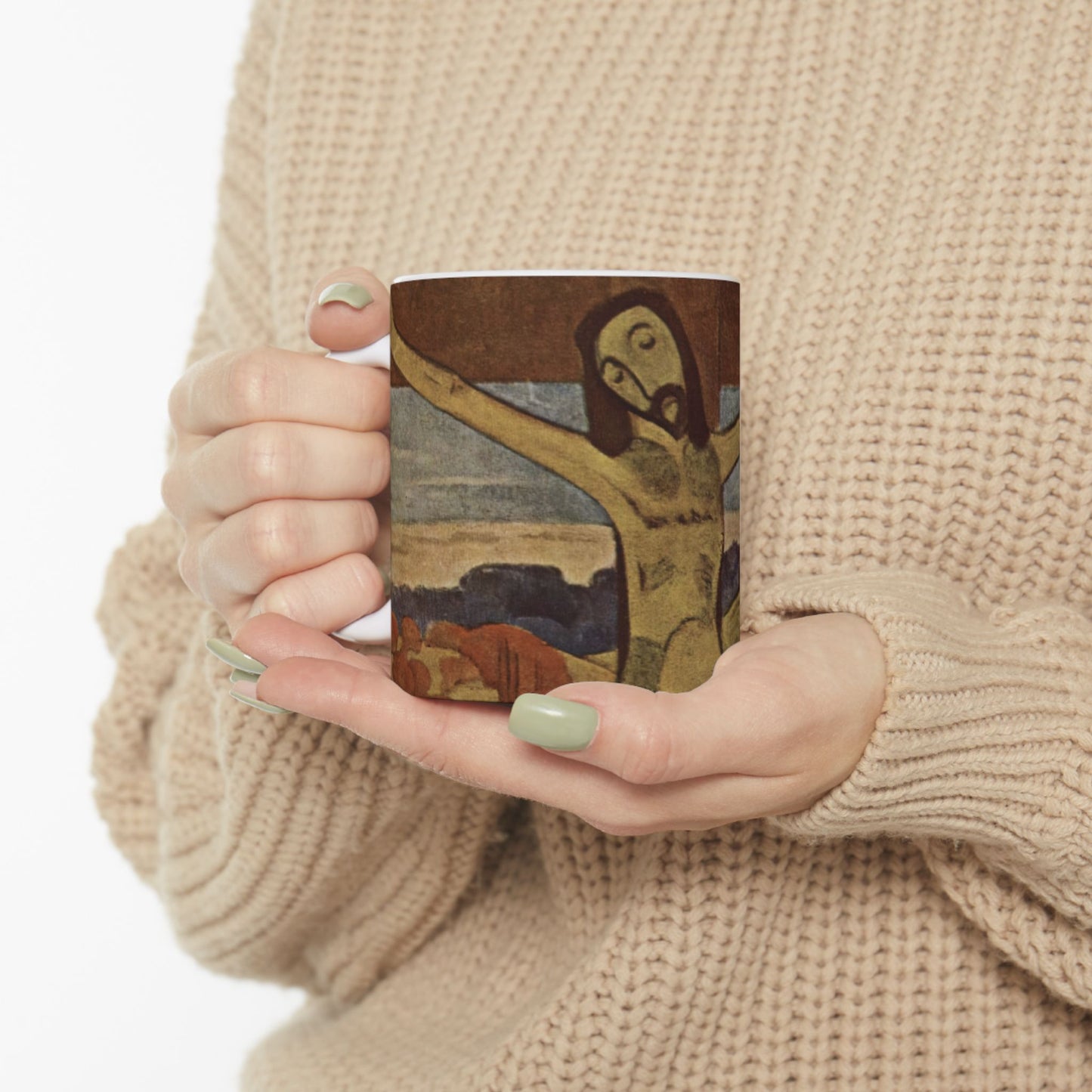 Gauguin, Paul - The Yellow Christ (1889) - Ceramic Mug