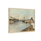 Morisot, Berthe - The Harbor at Lorient (1869) - Matte Canvas, Framed