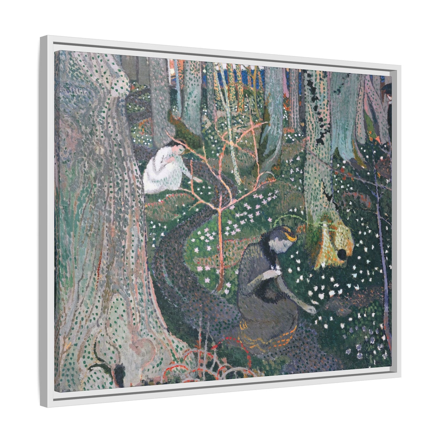 Denis, Maurice - April (1892) - Matte Canvas, Framed