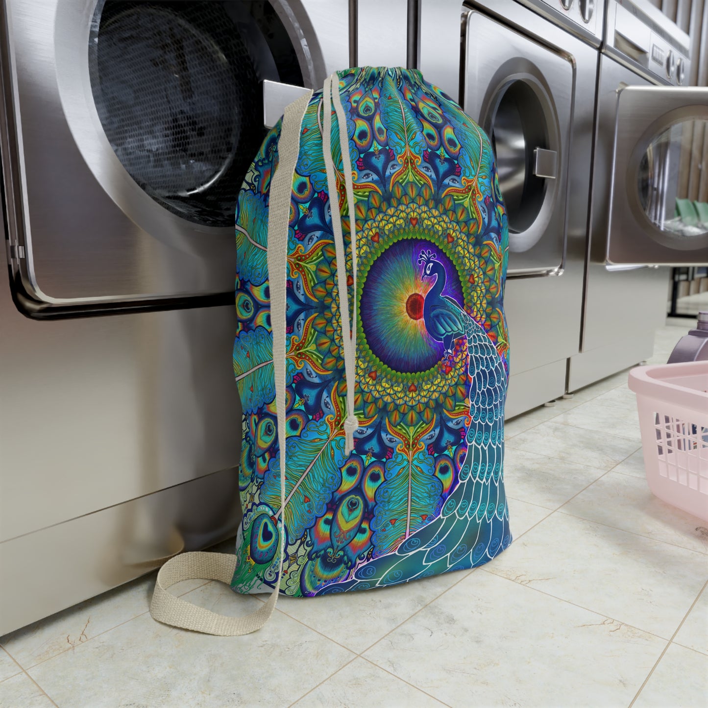 Pacio, Adam - Melek Taus Mandala - Laundry Bag