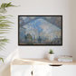 Monet, Claude - Le Gare Saint-Lazare (1877) - Matte Canvas, Framed