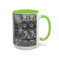 Pacio, Adam - Memento Mori Mandala - Colorful Accent Mugs