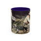 Courbet, Gustave - The Stone Breakers (1850) - Colorful Accent Mugs